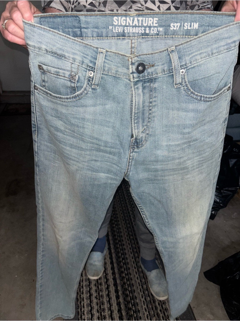 Levi's Light Blue Slim Straight Jeans